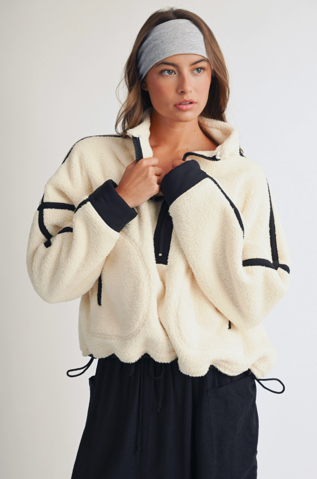 The Halle Half Zip