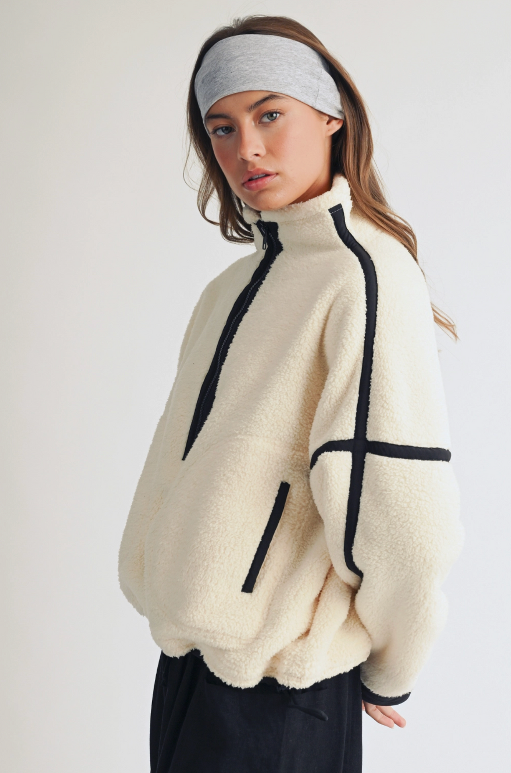 The Halle Half Zip